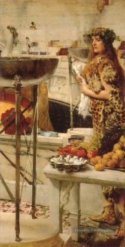 Préparation au Colosseum romantique Sir Lawrence Alma Tadema Peinture à l'huile